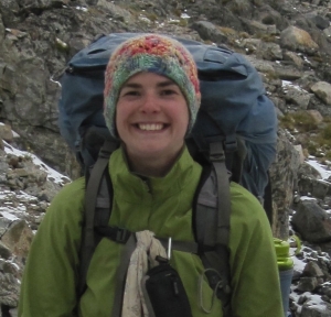 Juliann Schamel has worked the Arctic Fox Centre as field assistant and exhibition guide. Photo courtesy of Juliann Schamel.