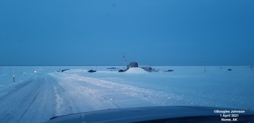 Sea-ice conditions in Nome - view 2.