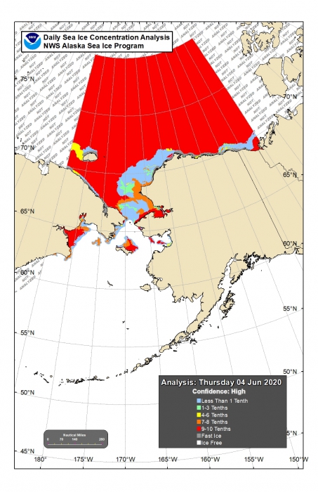 NWS Sea Ice Concentration Analysis