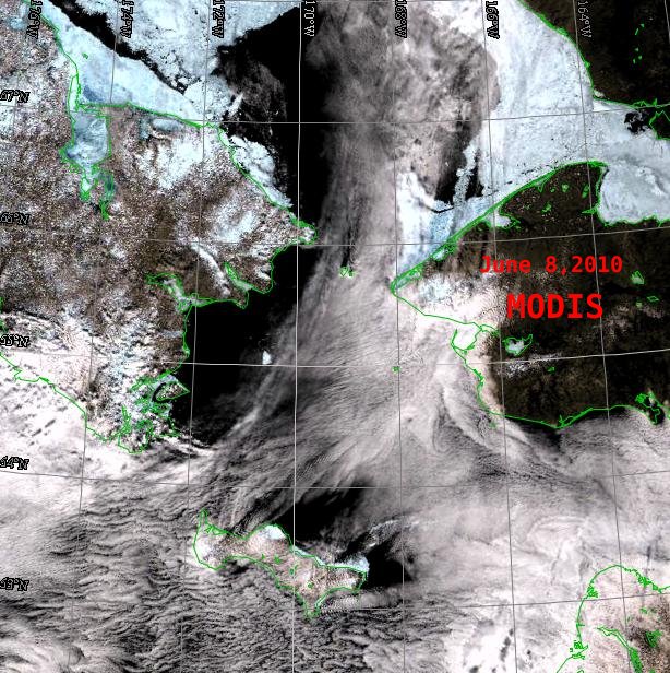 Remote sensing data closeup