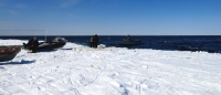 8 May 2014 - Shishmaref’s boat launch.